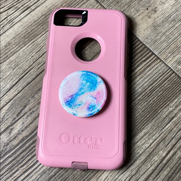 OtterBox Accessories - Pink otter box for iPhone 7. Drop & protection